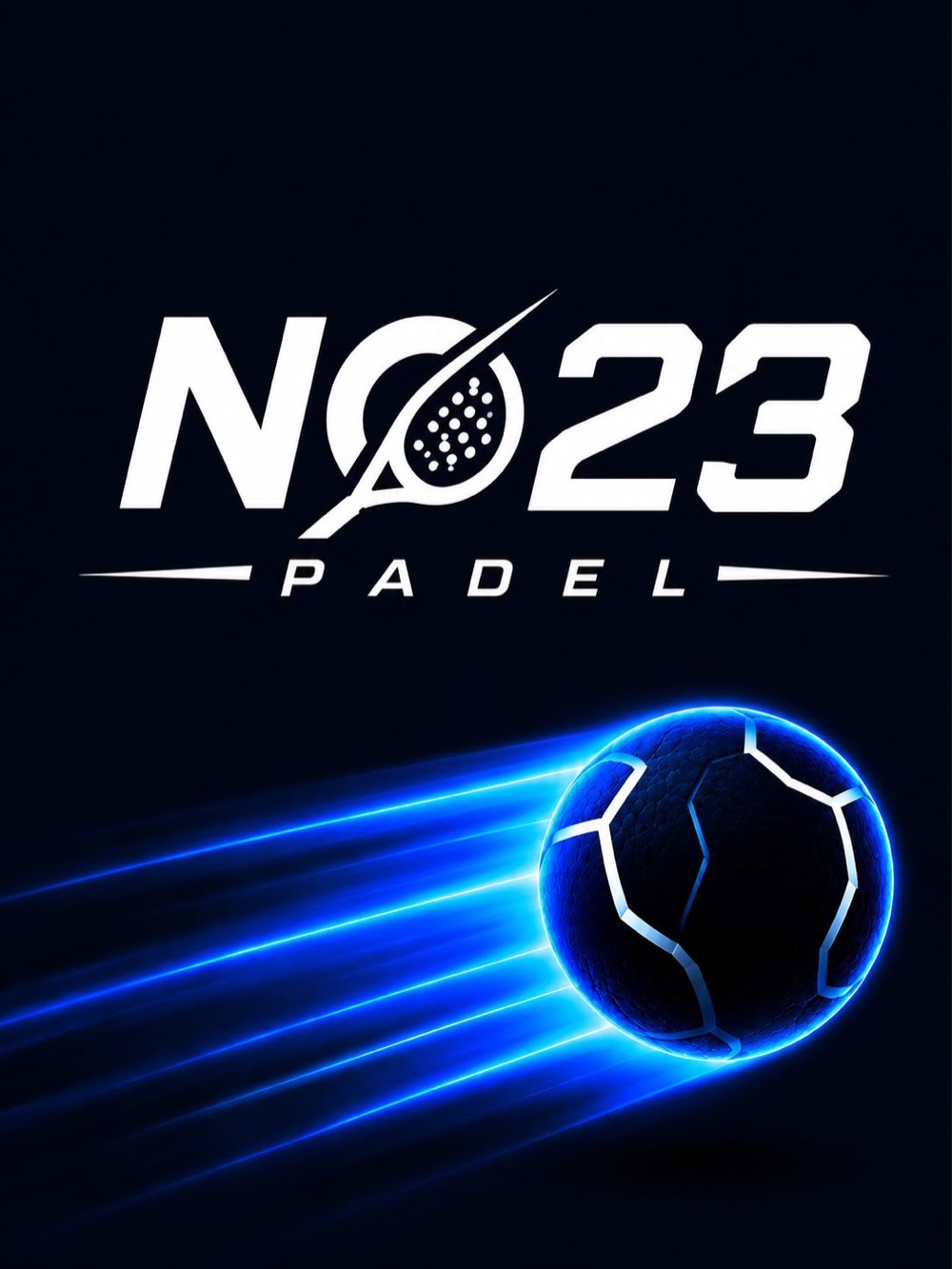 No23 Padel logosu ve topu